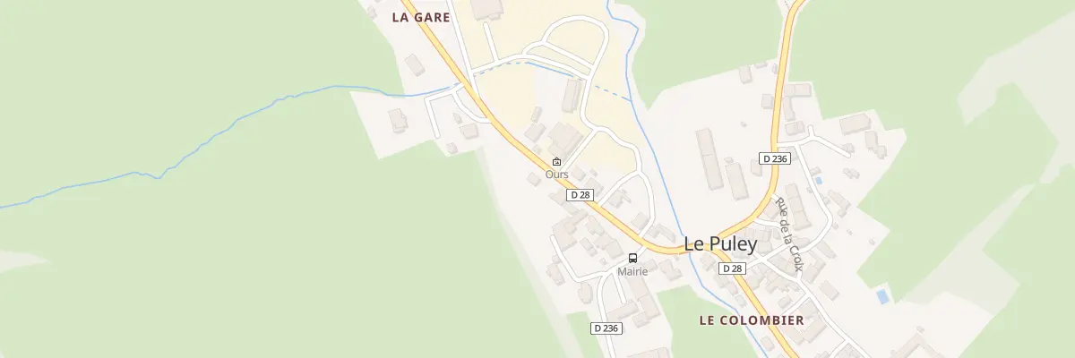 Plan du 11 Rte de Montchanin au Puley