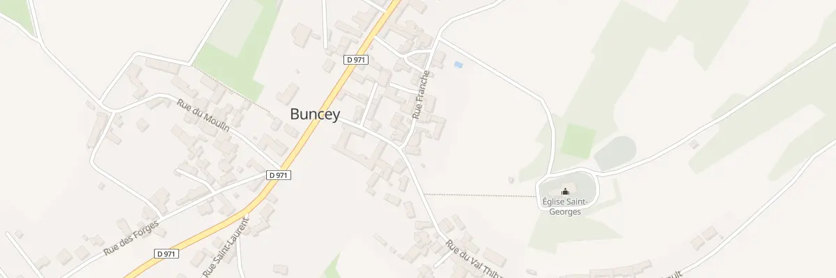 Plan du 2 Rue Franche à Buncey