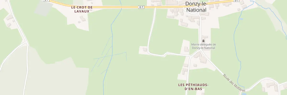 Plan du 5160F Pre de l’Eglise à La Vineuse sur Fregande