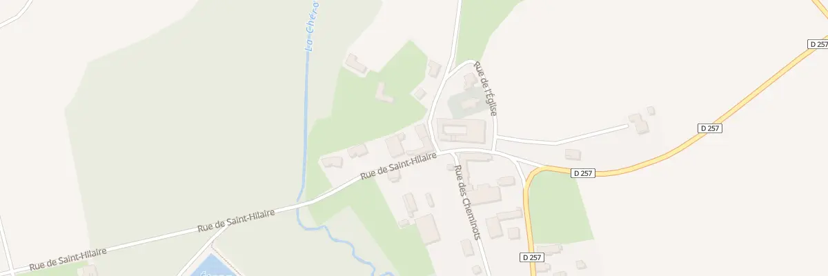 Plan du 1 Rue des Chenevières aux Rivières-Henruel