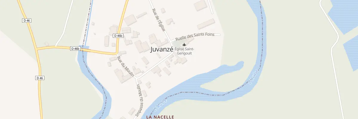 Plan du 12 Rue de l’Eglise à Juvanzé