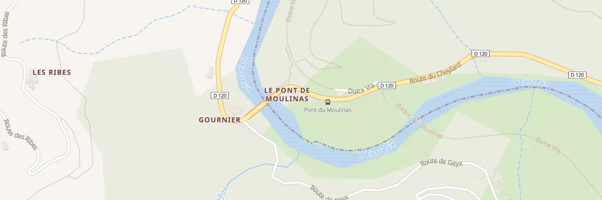 Plan du 2275 Rte du Cheylard à Saint-Maurice-en-Chalencon
