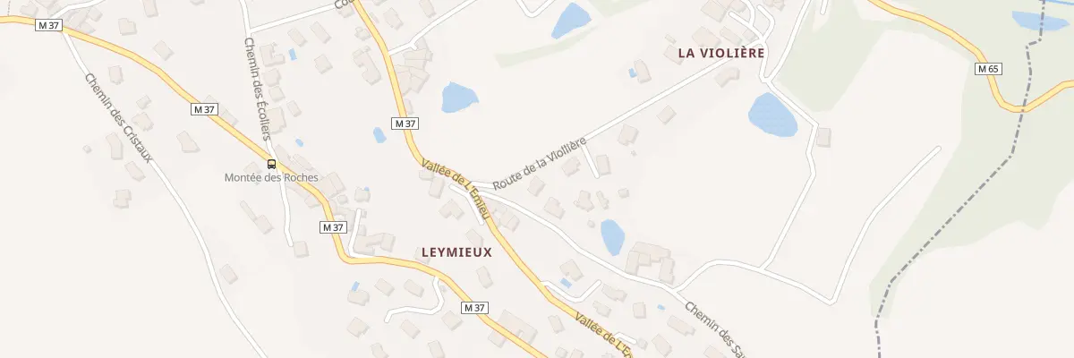 Plan du 66 Rte de la Violiere à Chagnon
