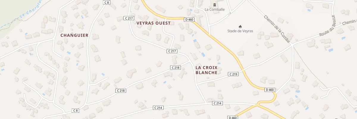 Plan du 5312 Changuier à Veyras
