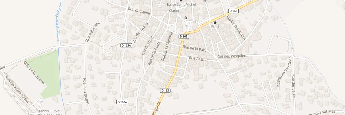 Plan du 1 Rue du Docteur Roux à Jonquières-Saint-Vincent