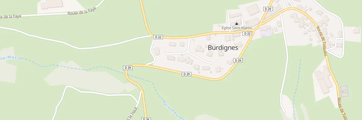 Plan du 7 Lot la Croix de Pierre à Burdignes