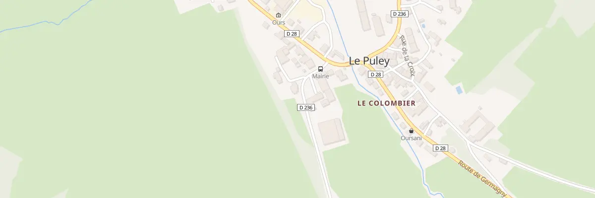 Plan du 4 Rte de Genouilly au Puley