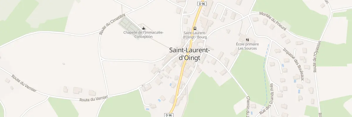 Plan du 61 Rue Nicolas Chervin à Val d’Oingt