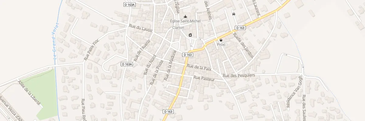 Plan du 2 Rue Bellevue à Jonquières-Saint-Vincent