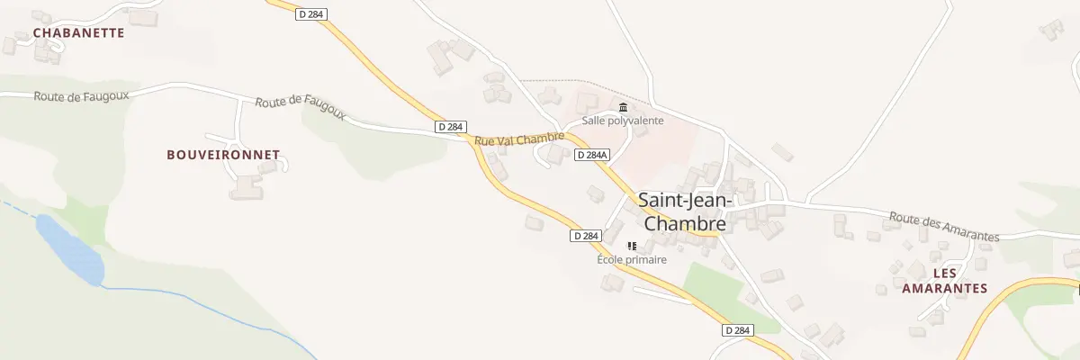Plan du 5120A Le Village à Saint-Jean-Chambre
