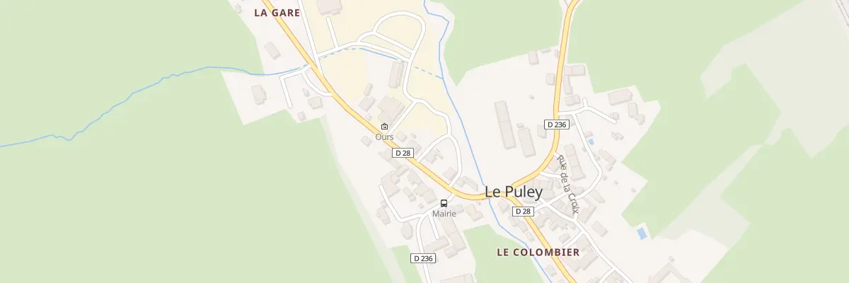 Plan du 8 Rte de Montchanin au Puley