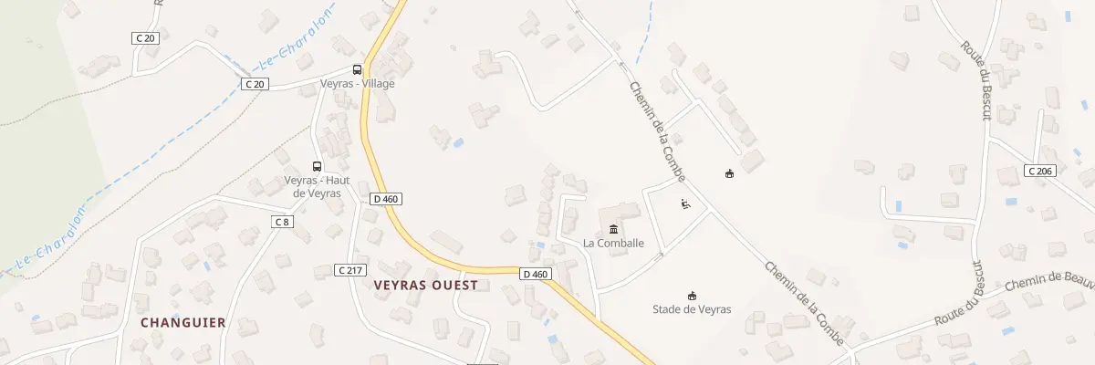 Plan du 5889C La Combe à Veyras