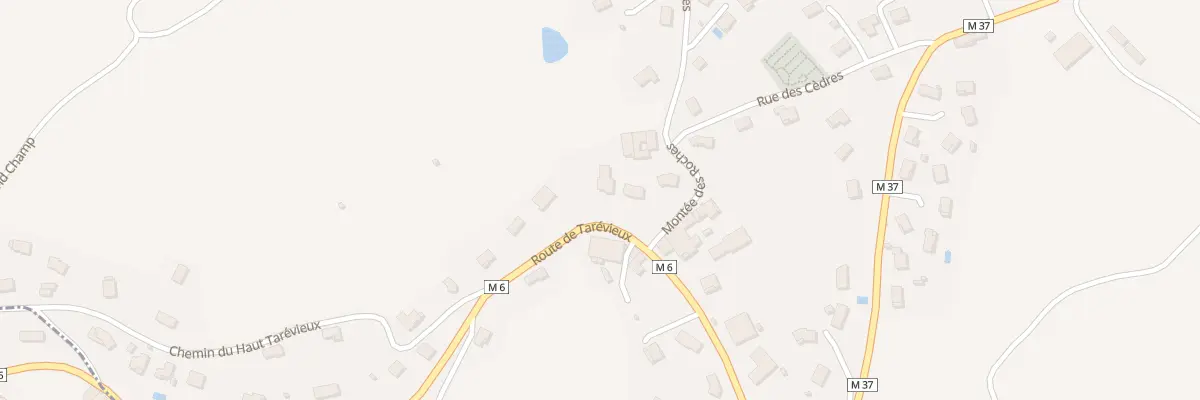 Plan du 107 Mte des Roches à Genilac