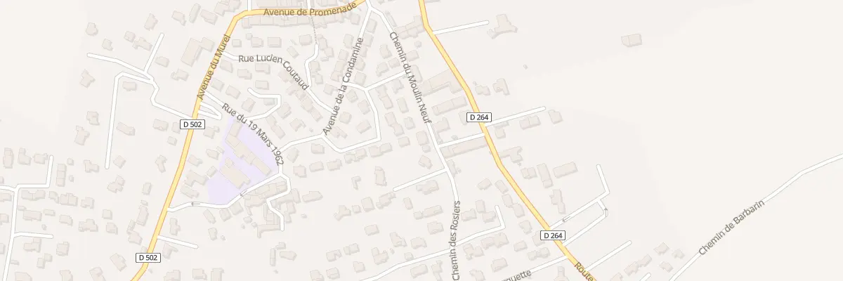Plan du 12 Che du Moulin Neuf à Meynes