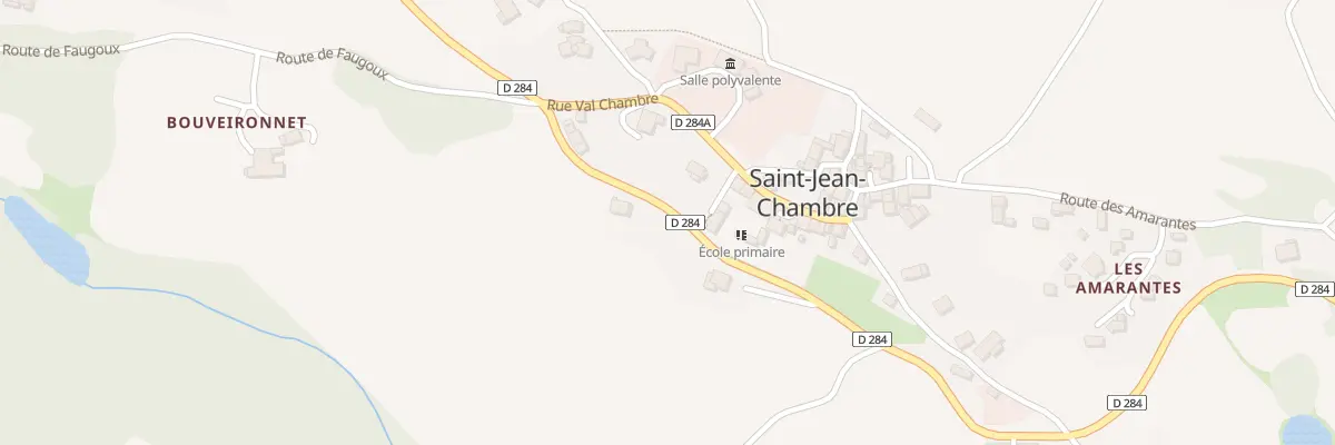 Plan du 5185 Bouveironnet à Saint-Jean-Chambre