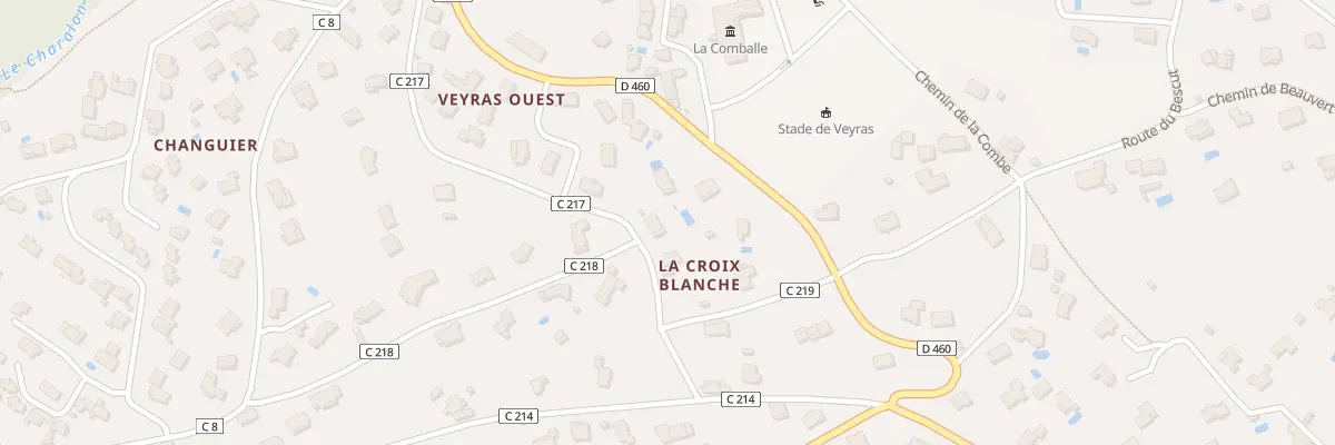 Plan du 5155T Che de la Croix Blanche à Veyras