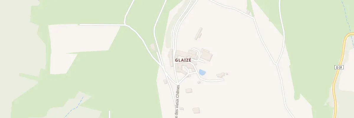Plan du 5011 Glaizé à Sainte-Paule