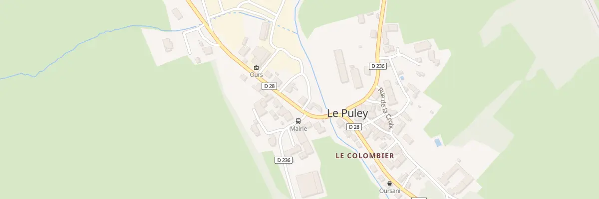 Plan du 4 Rte de Montchanin au Puley