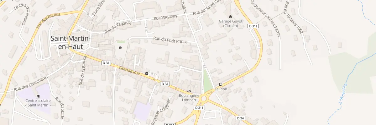 Plan du 5 Pl de la Liberté à Saint-Martin-en-Haut