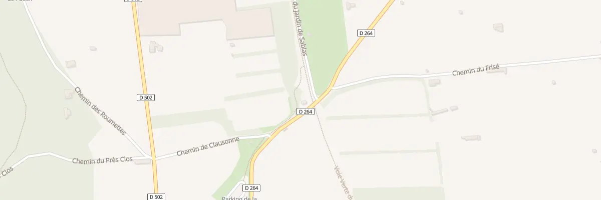 Plan du 33 Rte de Remoulins à Beaucaire à Meynes