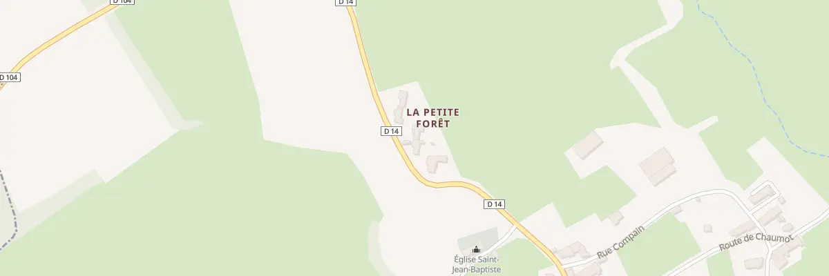 Plan du 5048 Petites Forets à Champignolles