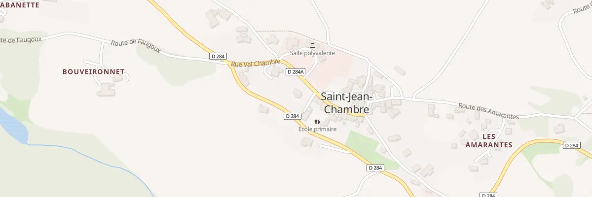 Plan du 5121 Bouveironnet à Saint-Jean-Chambre