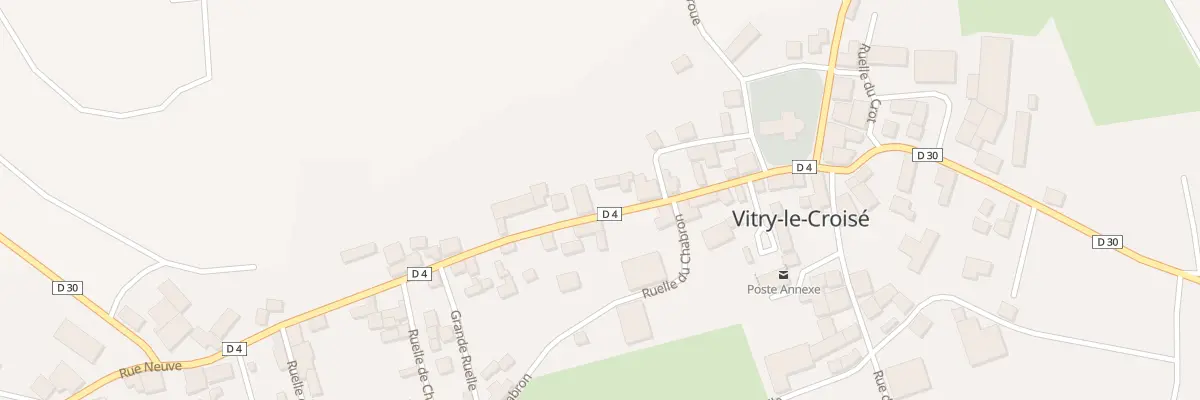 Plan du 12 Rue Neuve à Vitry-le-Croisé