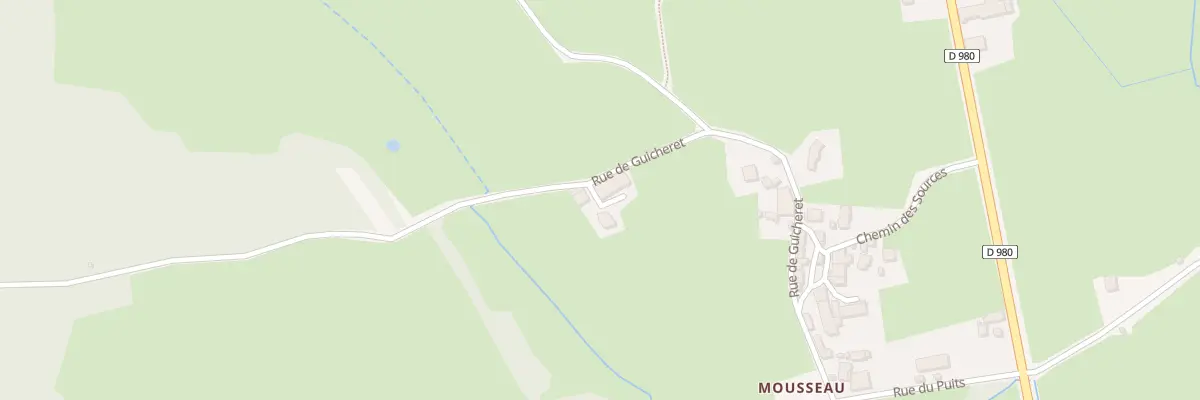 Plan du 345 Rue de Guicheret à Sailly