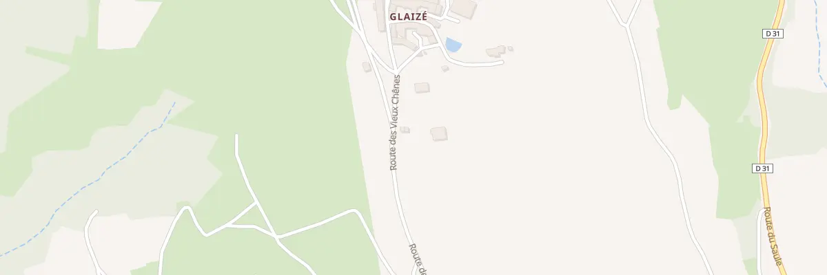 Plan du 1340 Rte des Vieux Chênes à Sainte-Paule