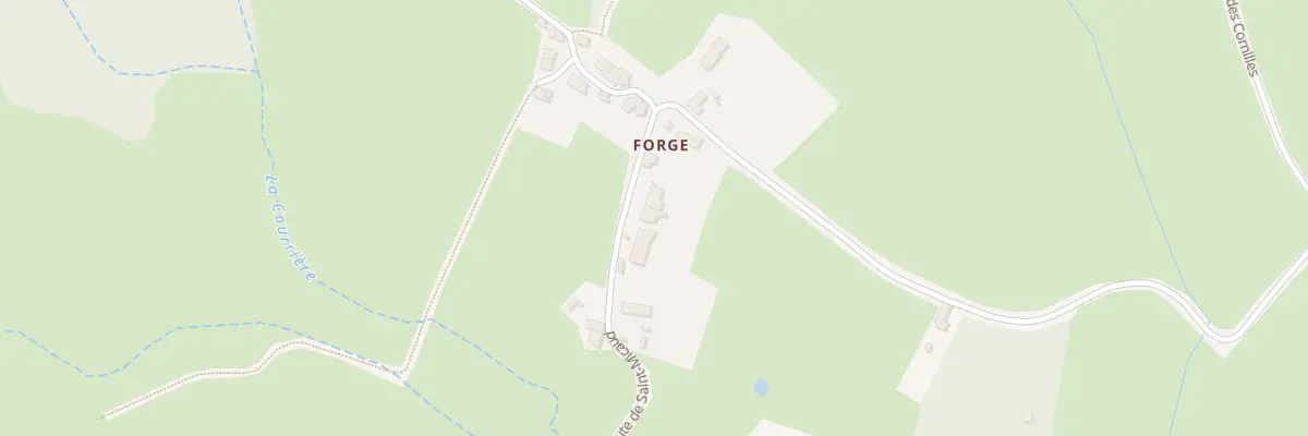 Plan du 5036 Forge à Saint-Martin-d’Auxy
