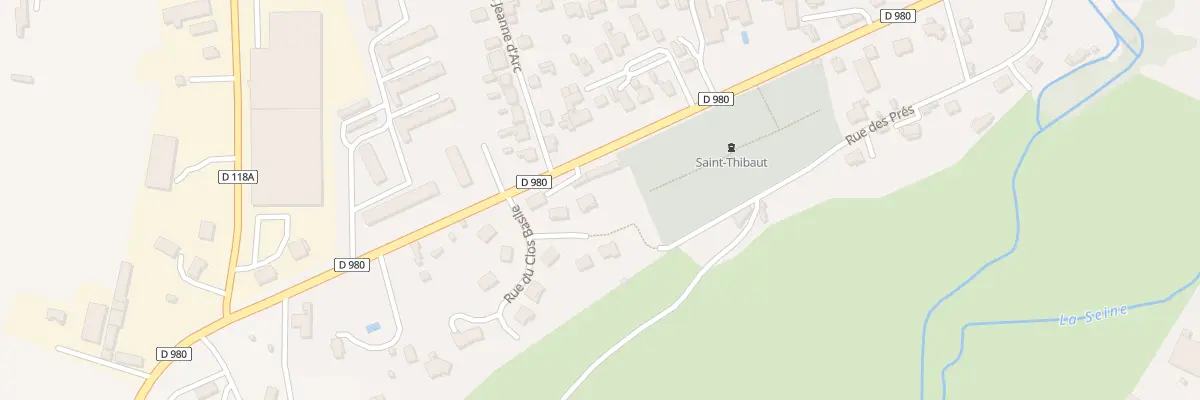 Plan du 2 Rue de l’Enclos Basile à Châtillon-sur-Seine