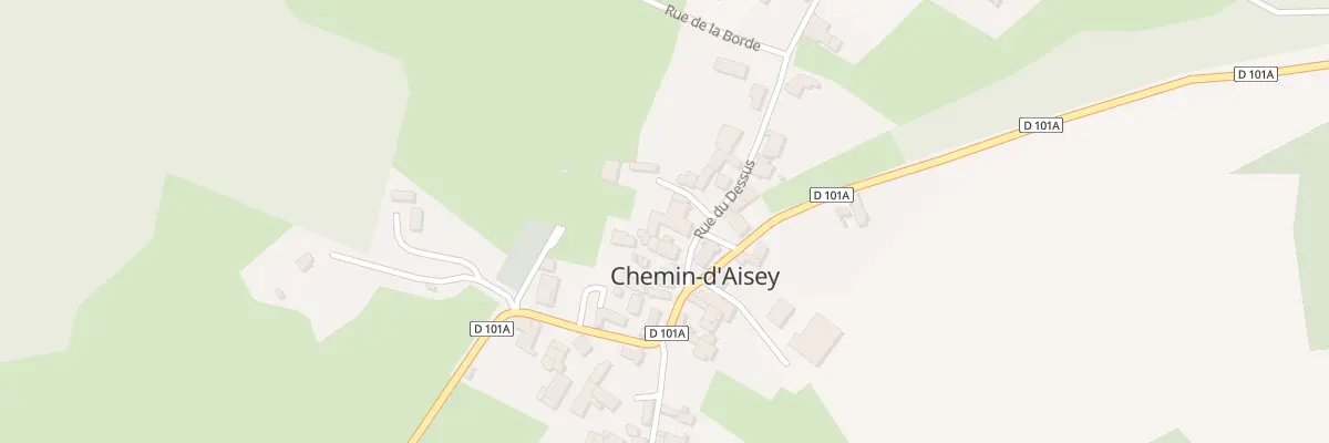 Plan du 9003 Rue du Dessus à Chemin-d’Aisey