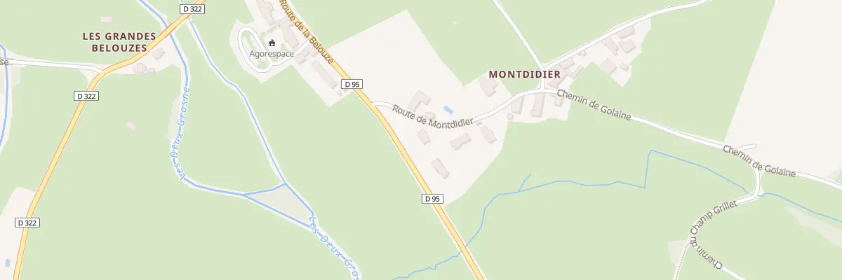 Plan du 44 Rte de Montdidier à Saint-Léger-sous-la-Bussière