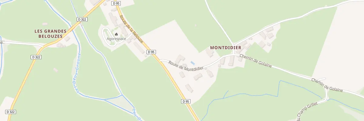 Plan du 5120 A Montdidier à Saint-Léger-sous-la-Bussière