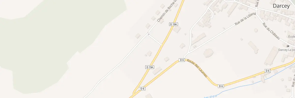 Plan du 1 Rte de la Villeneuve à Darcey