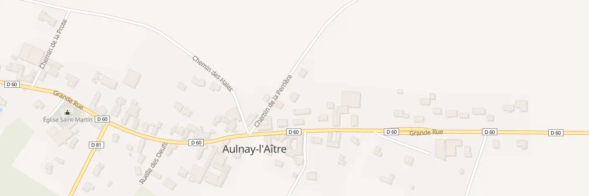 Plan du 4 Che de la Perriere à Aulnay-l’Aître
