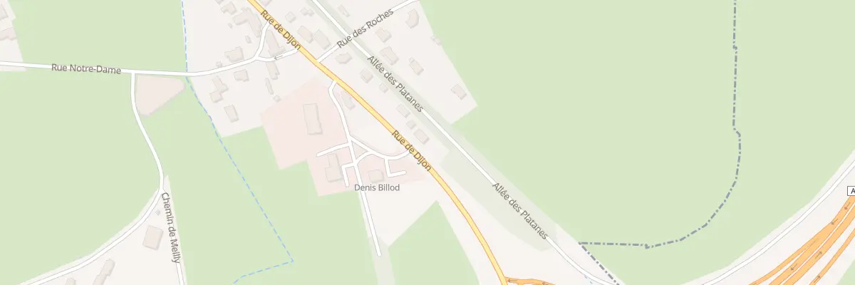 Plan du 28 All des Platanes à Châteauneuf