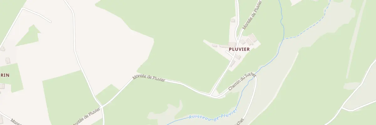 Plan du 983 Mte de Pluvier aux Ardillats