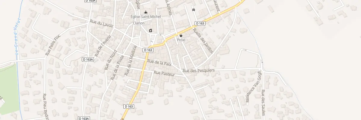 Plan du 1 Rue Parmentier à Jonquières-Saint-Vincent
