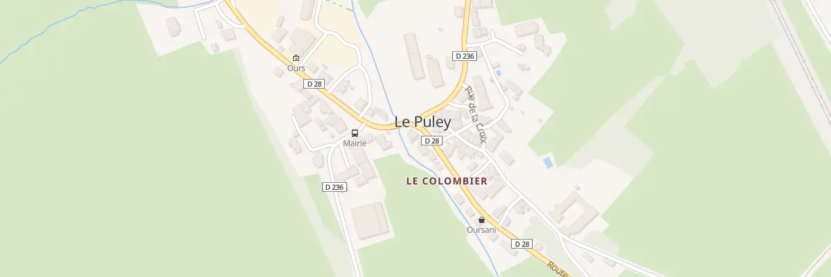 Plan du 2 Rte de Germagny au Puley