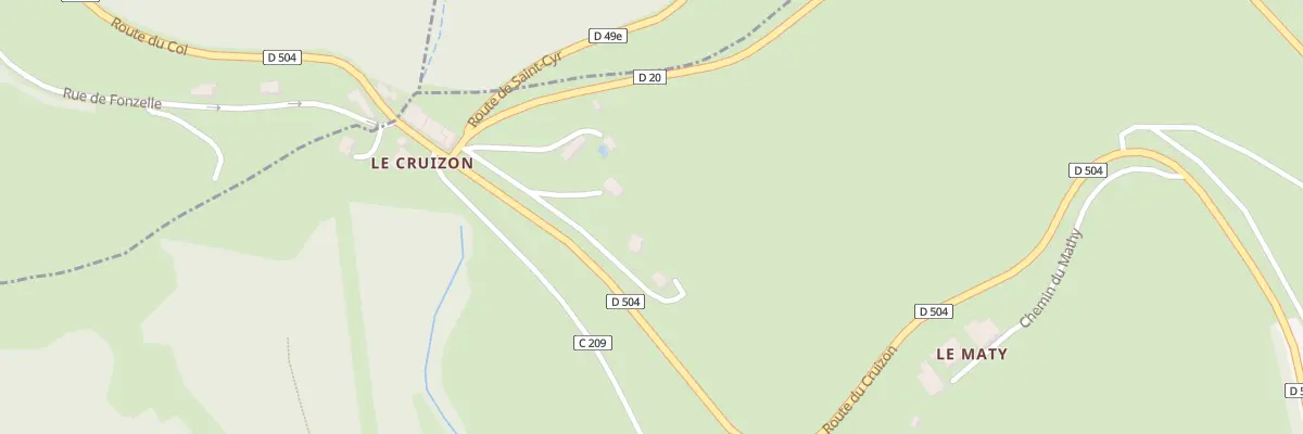 Plan du 5148 Le Maty à Rivolet