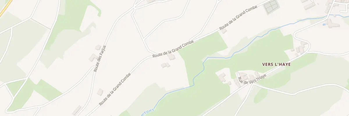 Plan du 385 Rte de la Grand Combe à Marchampt