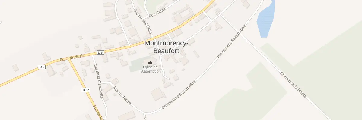 Plan du 4 Rue aux Juifs à Montmorency-Beaufort