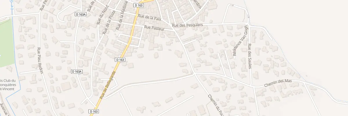 Plan du 10 Rue des Picardes à Jonquières-Saint-Vincent