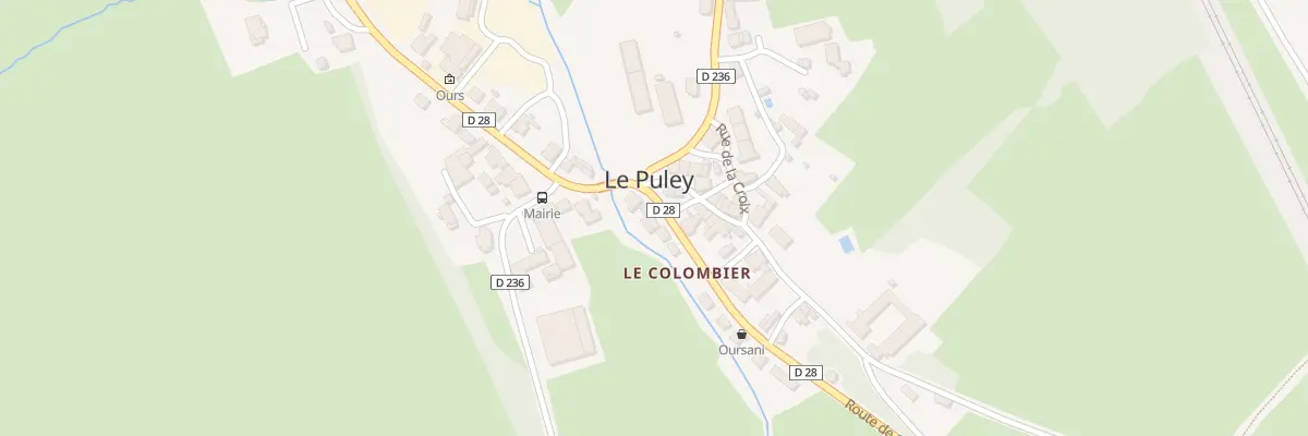 Plan du 4 Rte de Germagny au Puley
