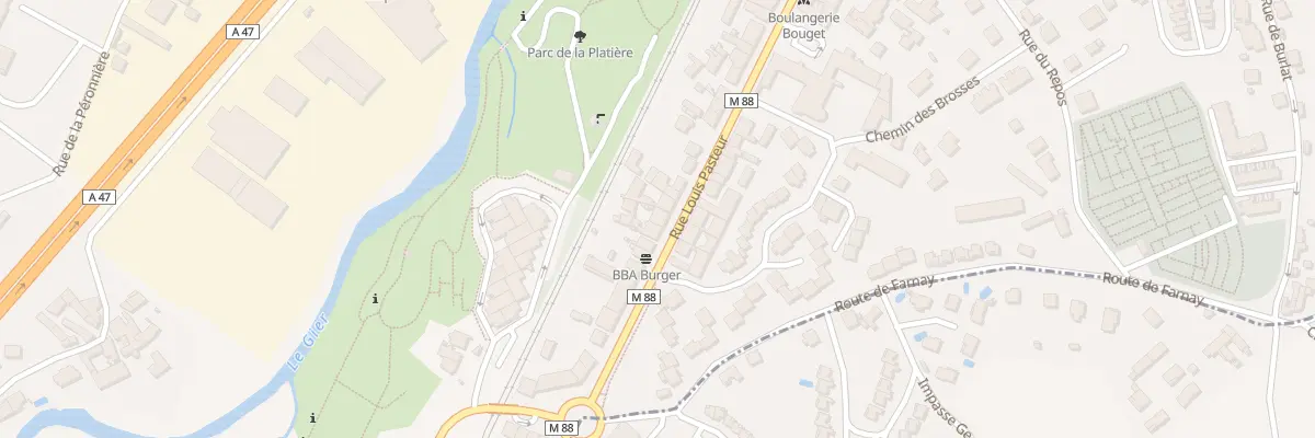 Plan du 72 Rue Louis Pasteur à La Grand-Croix