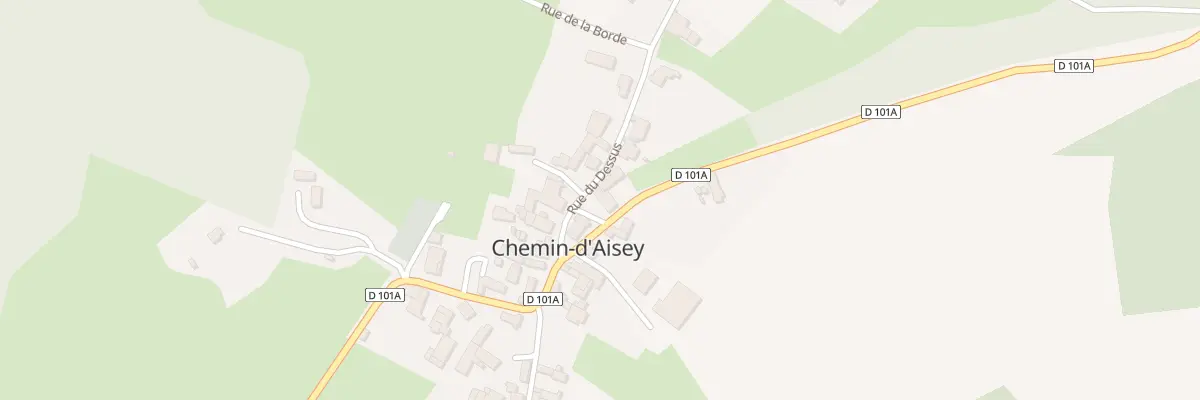 Plan du 9004 Rue du Dessus à Chemin-d’Aisey