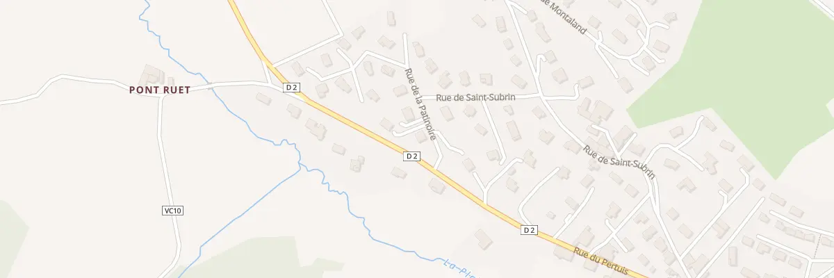 Plan du 5232 Saint Subrin à Sainte-Catherine