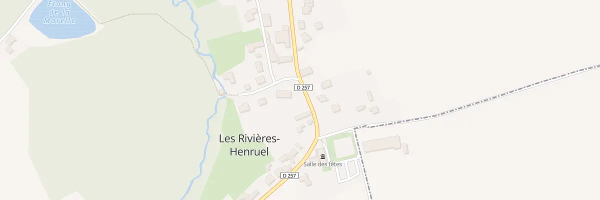 Plan du 8 Rue des Trois Tilleuls aux Rivières-Henruel