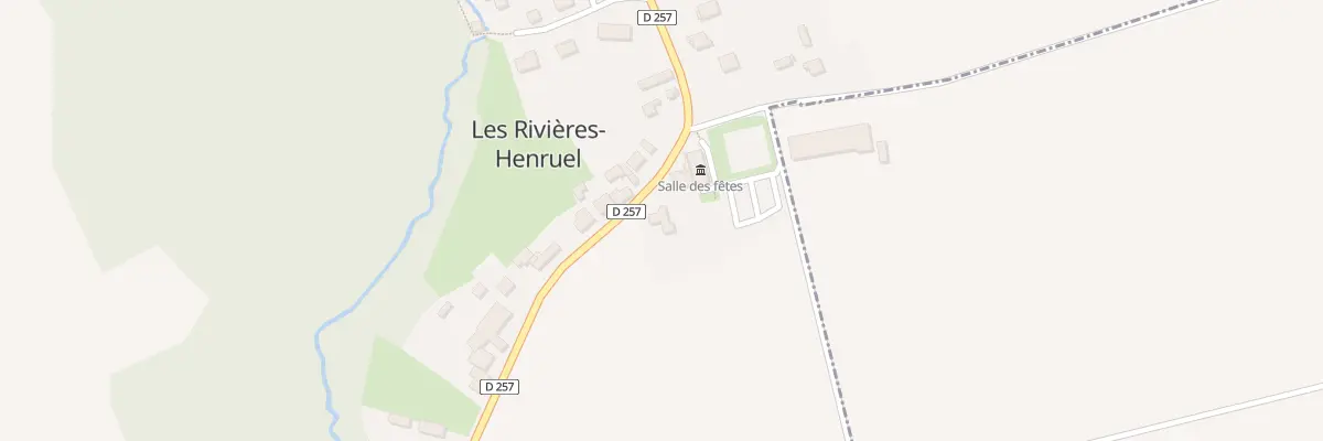 Plan du 3 Rue du Jumeret aux Rivières-Henruel